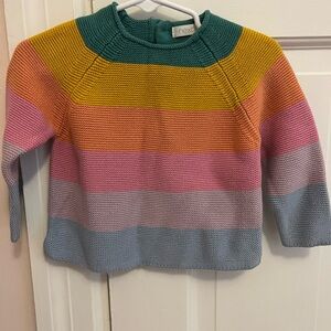 Next rainbow sweater 9-12 months